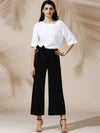 Women Casual High Waist Loose Wide Leg Pants