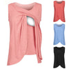 Women Big Size Maternity Nursing Sleeveless Tops